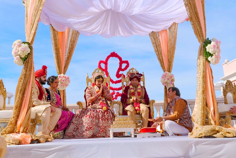 Traditional Mandap Ceremony - Wedding Ceremony