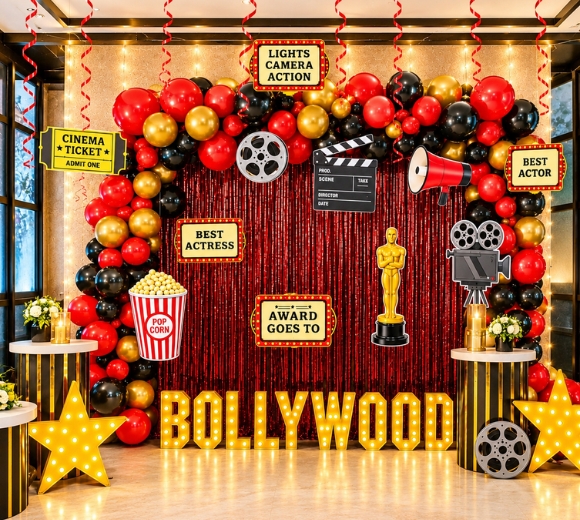 bollywood theme party venue decor